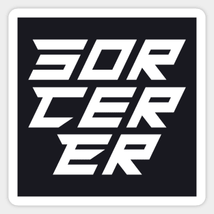 Sorcerer Character Class Fantasy Tabletop RPG Player Sticker